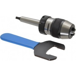 Accupro 2MT, 1/32 to 1/2 Inch Capacity, Integral Shank Drill Chu