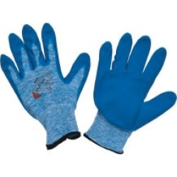 Ansell Men's Size 10 (XL), Heather Nylon, Nitrile Coated Work Glo