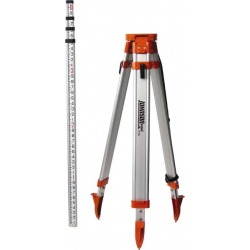 Johnson Level & Tool Laser Level Tripod Use With 5/8 Inch, 11 Thr