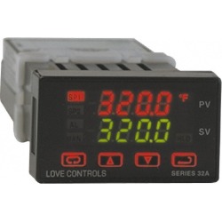 Love Controls 100 to 240 Input Voltage, 1/32 DIN Temperature and
