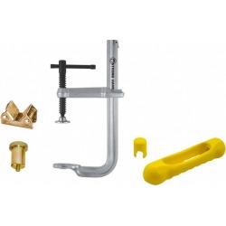 Strong Hand Tools 16.5"2400lb&cmfrt Grip Sliding Arm Clmp Kit&hnd