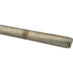 Made in USA 3/4-10 Thread, Right Hand, Zinc-Plated, Low Carbon St