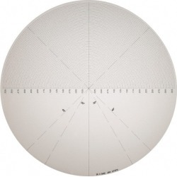 Made in USA 14 Inch Diameter, Radius and Angle, Mylar Optical Com