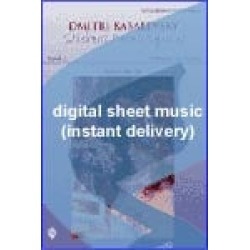 Dmitri Kabalevsky - Cradle Song - Lullaby Sheet Music (Digital Download)