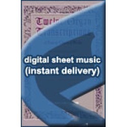 Johann Christopher Pepusch - Largo and Giga - for Organ - Sheet Music (Digital Download)