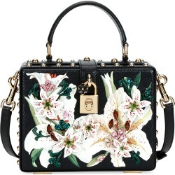Dolce Box Lilium Top-Handle Box Bag