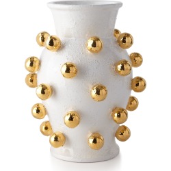 Medium Vase with Golden Spheres