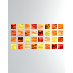 Dawn Glass Wall Sculpture