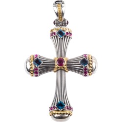 Delos Cross Topaz & Sapphire Enhancer