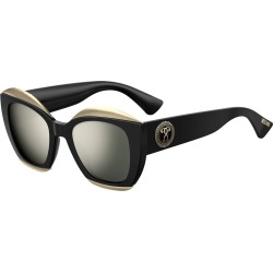 Mirrored Square Acetate Sunglasses