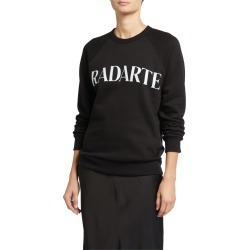 Oveersized Radarte Font Sweatshirt