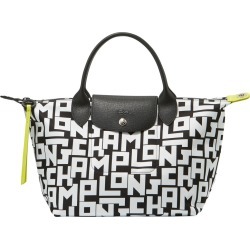 Le Pliage LGP Large Tote Bag, Black/White