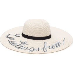 Bunny Greetings From Sun Hat