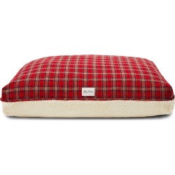 Plaid Sherpa Large Dog Bed