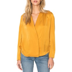Kimora Silk Draped Blouse