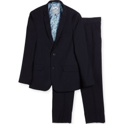 Boys' Two-Piece Mod Suit, Navy, Size 16