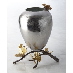 Medium Butterfly Ginkgo Vase