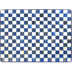 Royal Check Cork Back Placemats, Set of 4