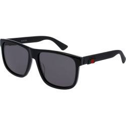 Square Acetate Sunglasses, Black