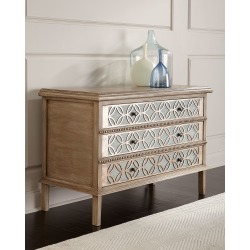 Cicley Carved 3-Drawer Chest