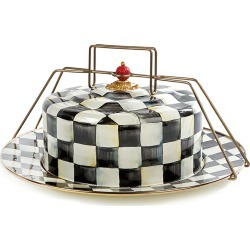 Courtly Check Cake Carrier
