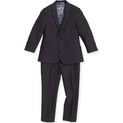 Boys' Two-Piece Mod Suit, Vintage Black, 2T-14