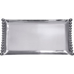 Pearled Flanked Large Tray