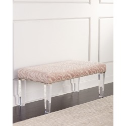 Pantone Bench with Acrylic Legs