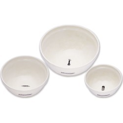 Kitchen Icon Mixing Bowls, Set of 3