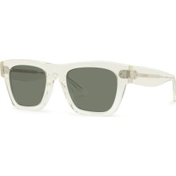 Transparent Acetate Square Sunglasses