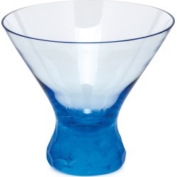 Aquamarine Pebbles Stemless Martini