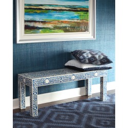 NAIMI BONE INLAY BENCH