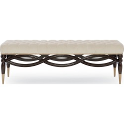 Everly Tufted Upholstered Bench
