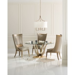Collar Up Captains Chair