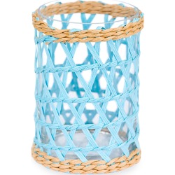 Light Blue Seagrass Medium Hurricane