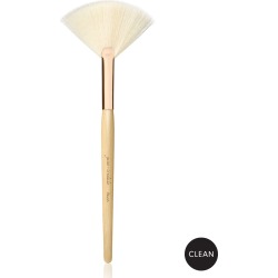 White Fan Brush
