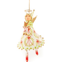Puppy Paradise Angel Ornament