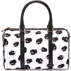 Nina Small Printed Nylon Gym Bag