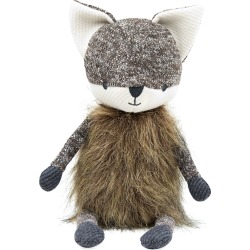 Plush Fox Dog Toy