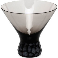Smoke Pebbles Stemless Martini