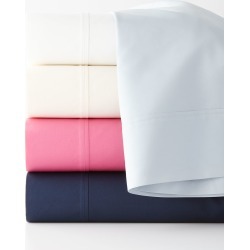 Two Standard 464 Thread Count Percale Pillowcases