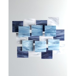 Arctic Glass Wall Sculpture