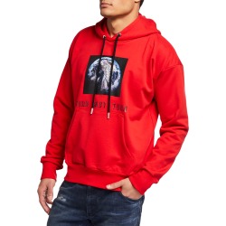 Men's Alby Graphic Pullover Hoodie Sweatshirt