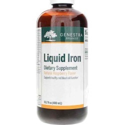 Genestra Liquid Iron Raspberry Flavor 16.2 Oz