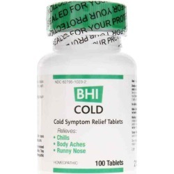 BHI Cold Symptom Relief Tablets 100 Tablets