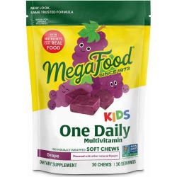 Megafood Kids Multivitamin Soft Chews Grape 30 Soft Chews