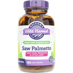 Oregons Wild Harvest Saw Palmetto 90 Gel Capsules