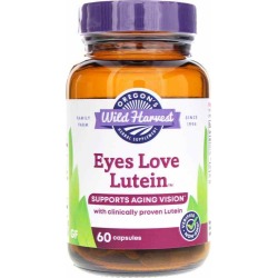 Oregons Wild Harvest Eyes Love Lutein 60 Gel Capsules