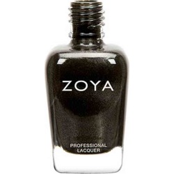 Zoya Nail Polish Black Claudine .5 Oz