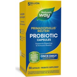 Natures Way Primadophilus Reuteri Capsules 90 Veg Capsules